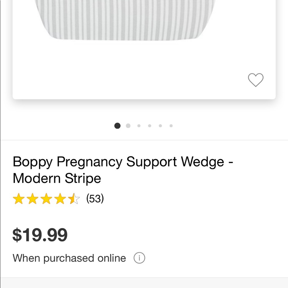 Boppy Wedge Pregnancy Pillow